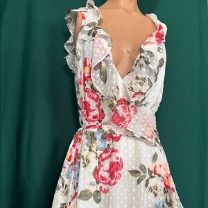 Floral Ruffle Dress